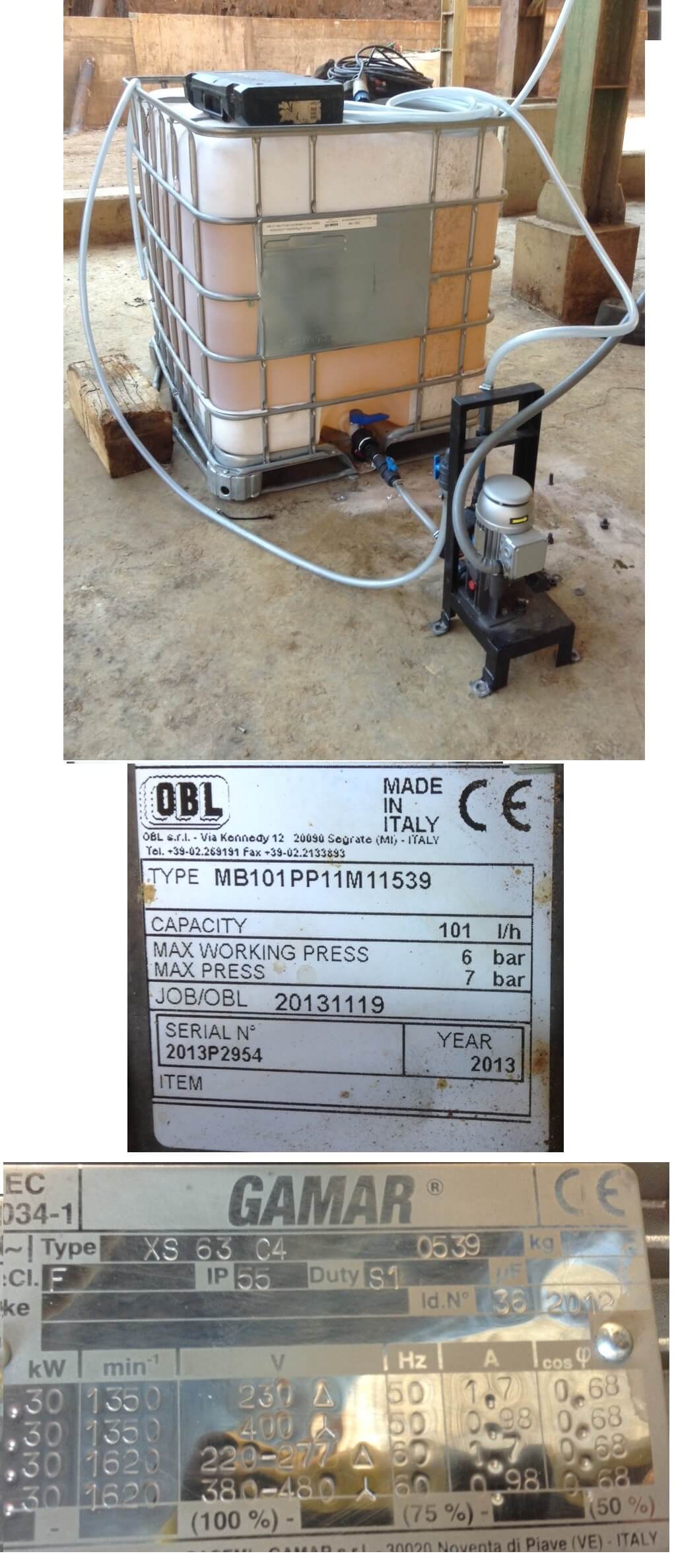 reagent metering pumps