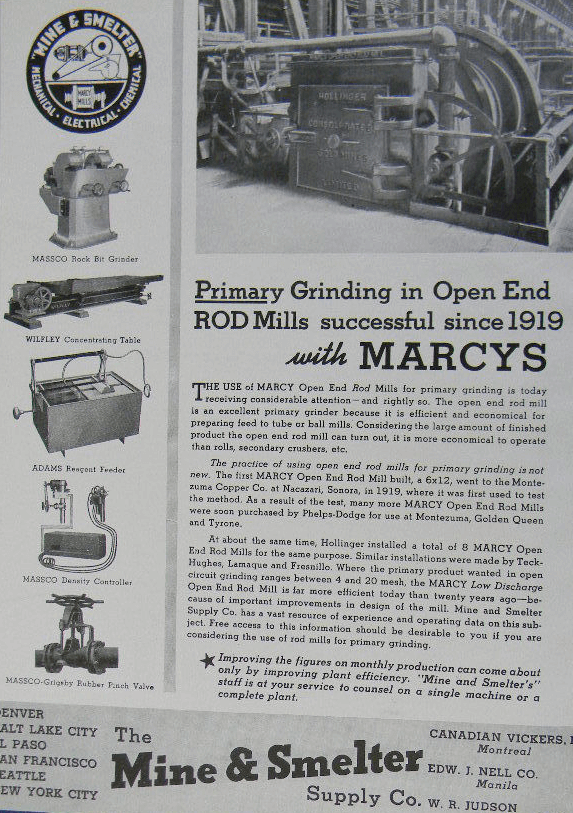 marcy rod mills